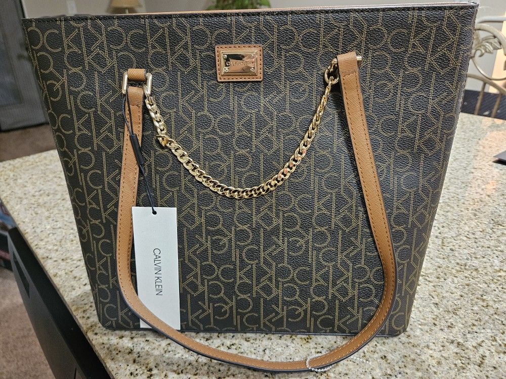 Calvin Klein Purse Brown