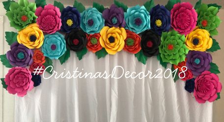 Fiesta back drop