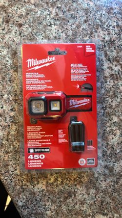 Milwaukee battery operated Headlamp .