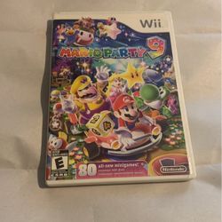 Nintendo Wii Mario Party 9 