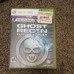 Xbox 360 Ghost Recon Future Soldier Game