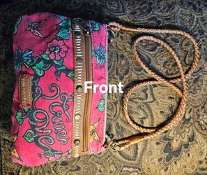 Sakroots -- Small red crossbody purse