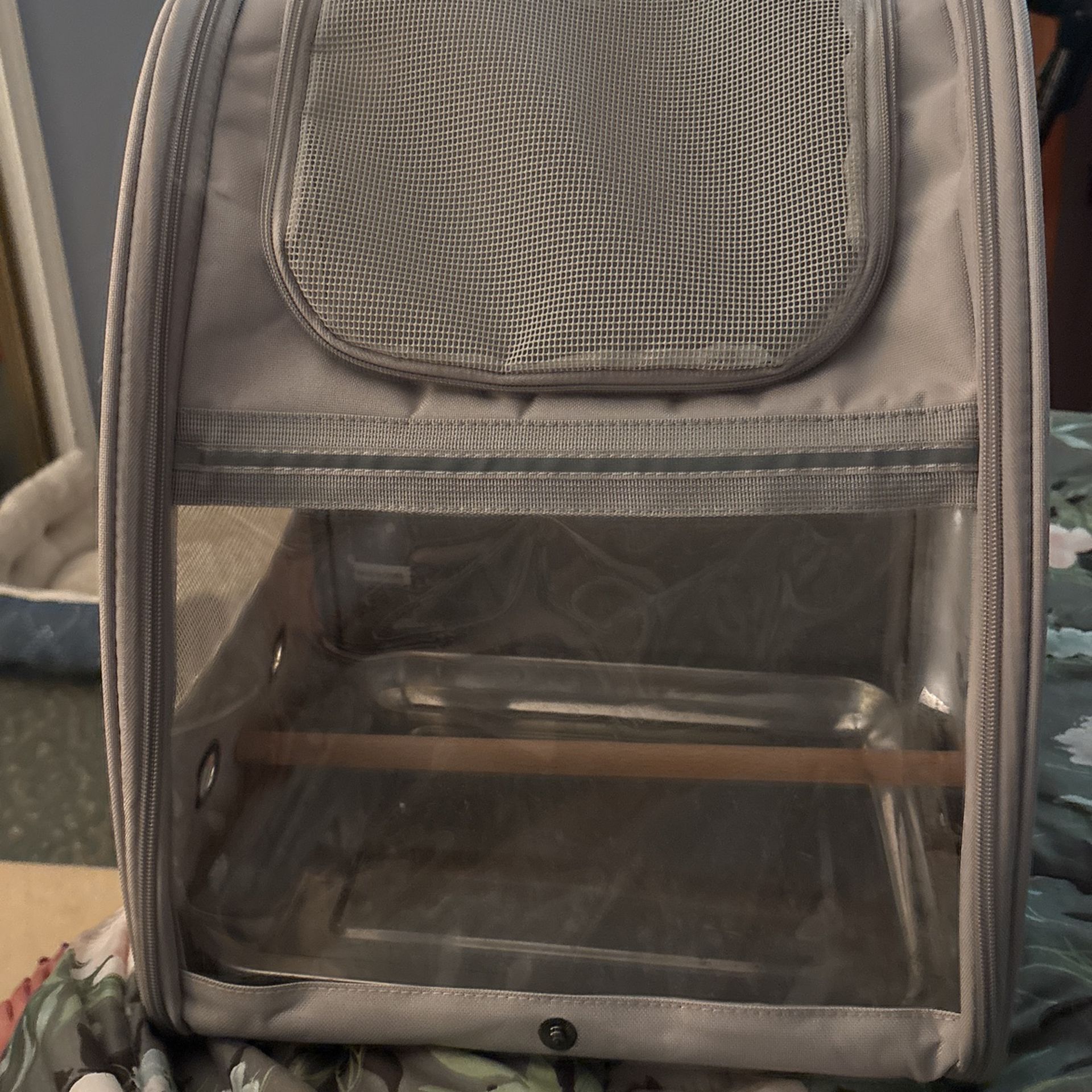 Parrot/bird transporting backpack