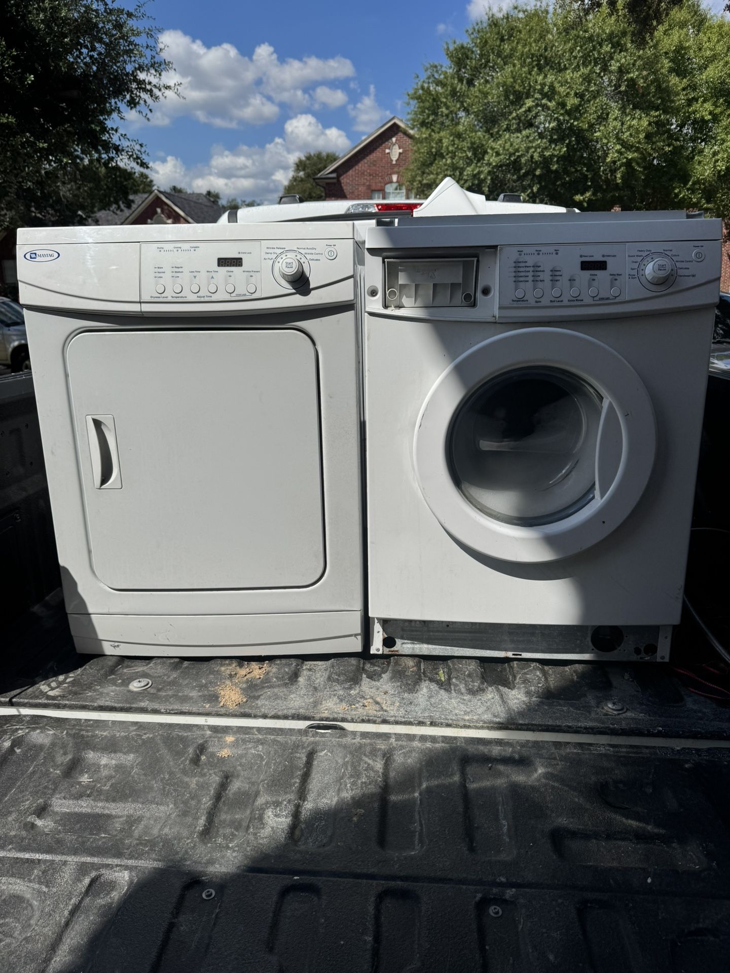 RV washer and dryer set 