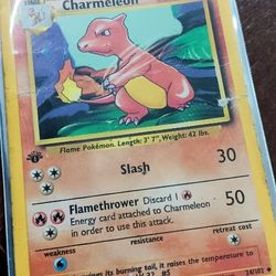 1995 Charmeleon Pokémon Card