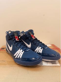 Brand New Nike Freek Wrestling Shoes. Size 11 US man. Navy/White.