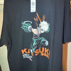 MY HERO ACADEMIA KATSUKI BAKUGO XL T-SHIRT