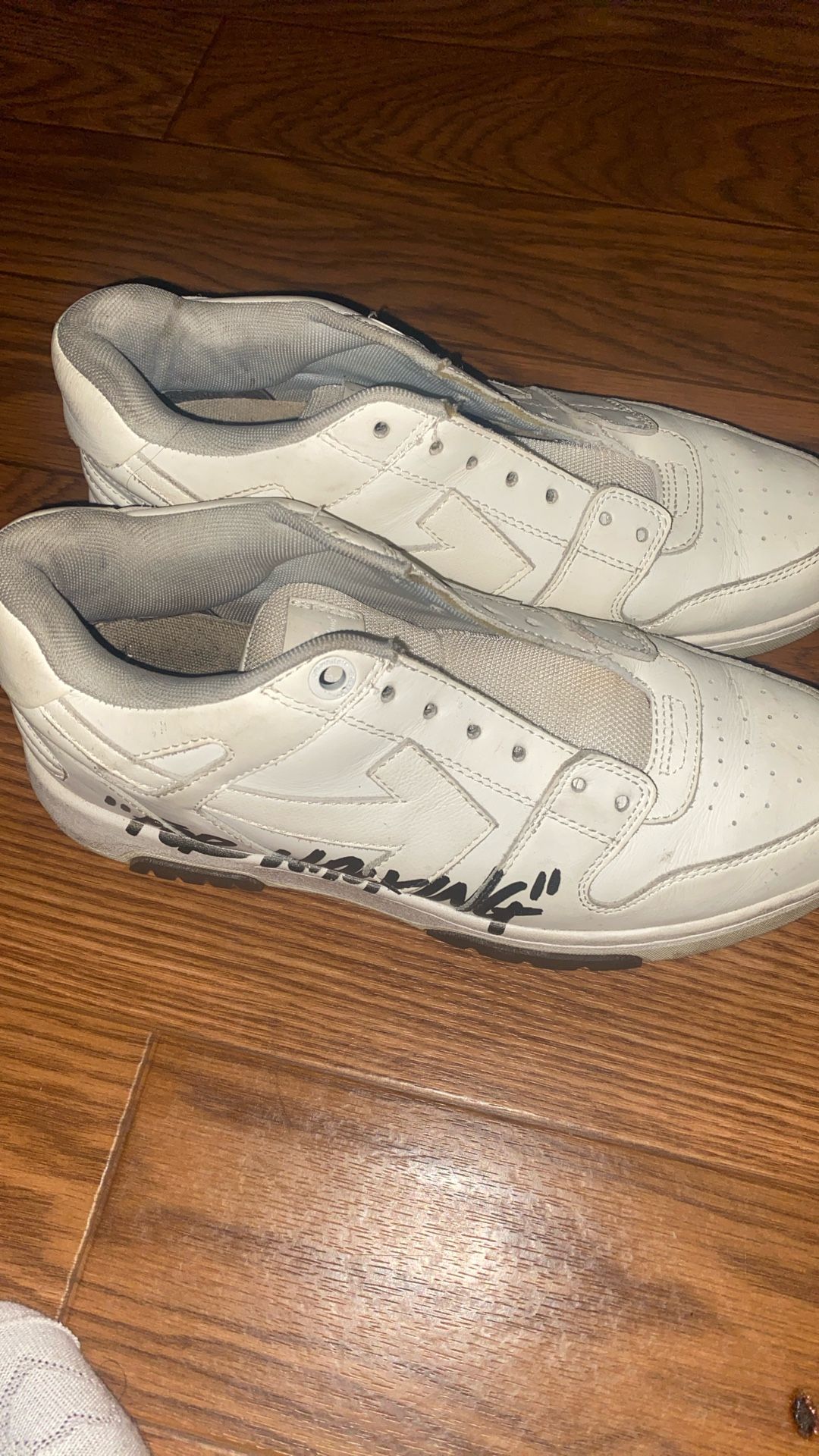 Off white Out Of Office For Walking Lace Up Sneakers