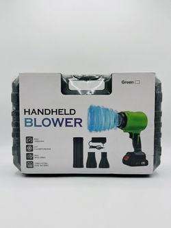 Handheld Cordless Blower 21V Green