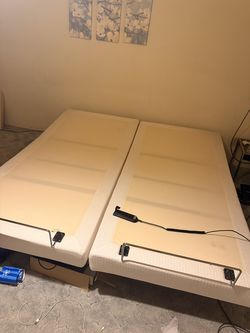 Fully articulating electric bed frame king size