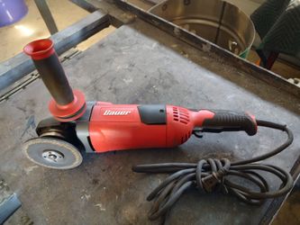 Bauer 7" angle grinder