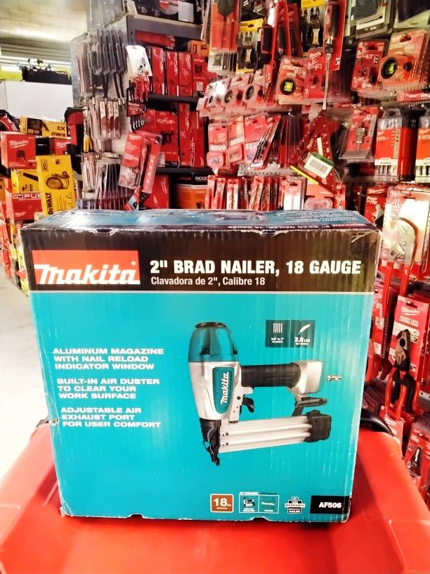 Makita 2" Brad Nailer,  18-Gauge. 