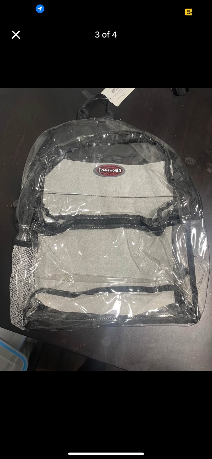 clear backpacks