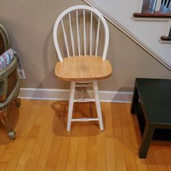 Wool Bar Stools - 3 Of Them