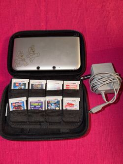 Nintendo 3DS XL Mario & Luigi Dream team Edition Bundle with 8 Games
