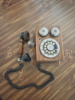 Rare Western Electric rotary wall telephone