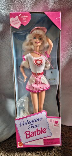 Mattel 1996 Valentine Fun Barbie Special Edition #16311