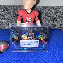 2020 NFL Tarik Cohen 022/100 Football card