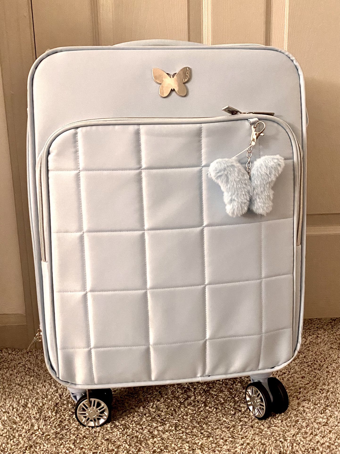 Baby Blue Suitcase