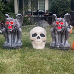 Gargoyle Halloween Statue Decor