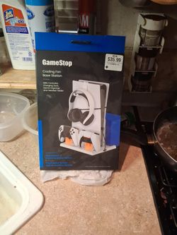 GameStop PS5 Cooling Fan Base Station
