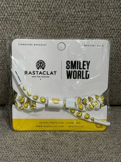 Smiley World Rastaclat Bracelet size M-L