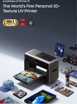 NEW !  Eufy 3D UV printer
