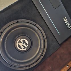 Memphis Amp & 12" Subs in Truck Box
