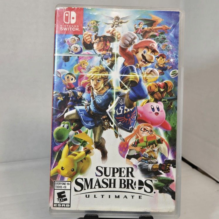 Super Smash Bros Ultimate For Nintendo Switch 