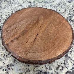 Wood Plate Decor