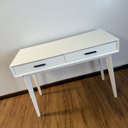 instays Reeves Mid-Century 2-Drawer Writing Desk and Better Homes &amp; Gardens 