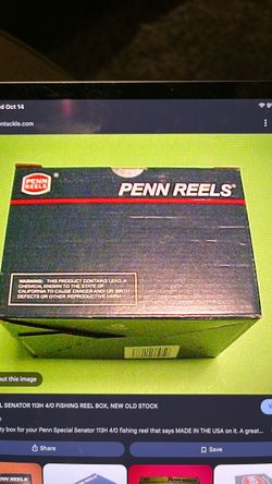 Penn Special Senator 113H 4/0 Conventional Saltwater Reel