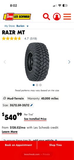 maxxis razr mt 35 12.50 r20