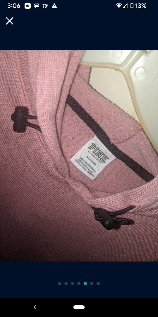 Victoria's Secret PINK Size Medium Pullover Jacket Brand New Without Tags