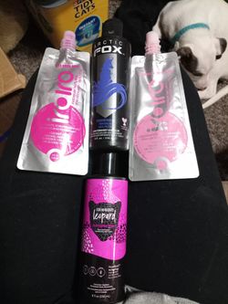 hair dye and miscellaneous hair dye accessories
