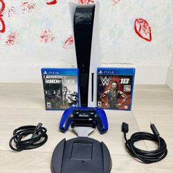 Sony PlayStation 5 - 825GB , Bonus 2 Game  ( Used )