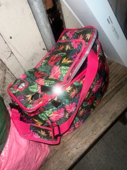 Pink cooler bag