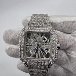 VVS Mossanite Cartier Skeleton 