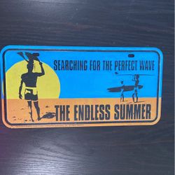 Surf Board Plate