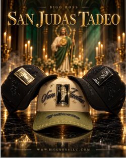 San judas Tadeo santo patrono BIGG boss hat 💯 % originals 3 different Colors