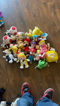Mario Plushies 