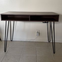Mid-Century Modern Desk - Brown