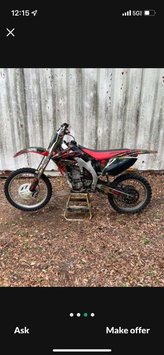 2007 Honda 450crf Bored Out To A 511 Trade For Flower 420