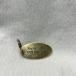 You’ve Come A Long Way, Baby” Virginia Slims Brass Vintage Keychain