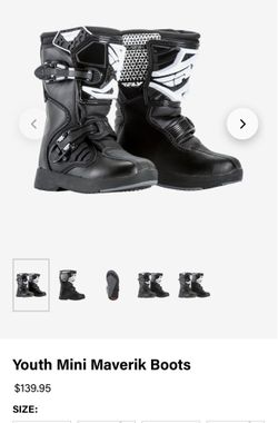 Fly racing kids boots