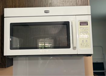Maytag 1000W Over‑the‑Range Microwave – White – Works Great