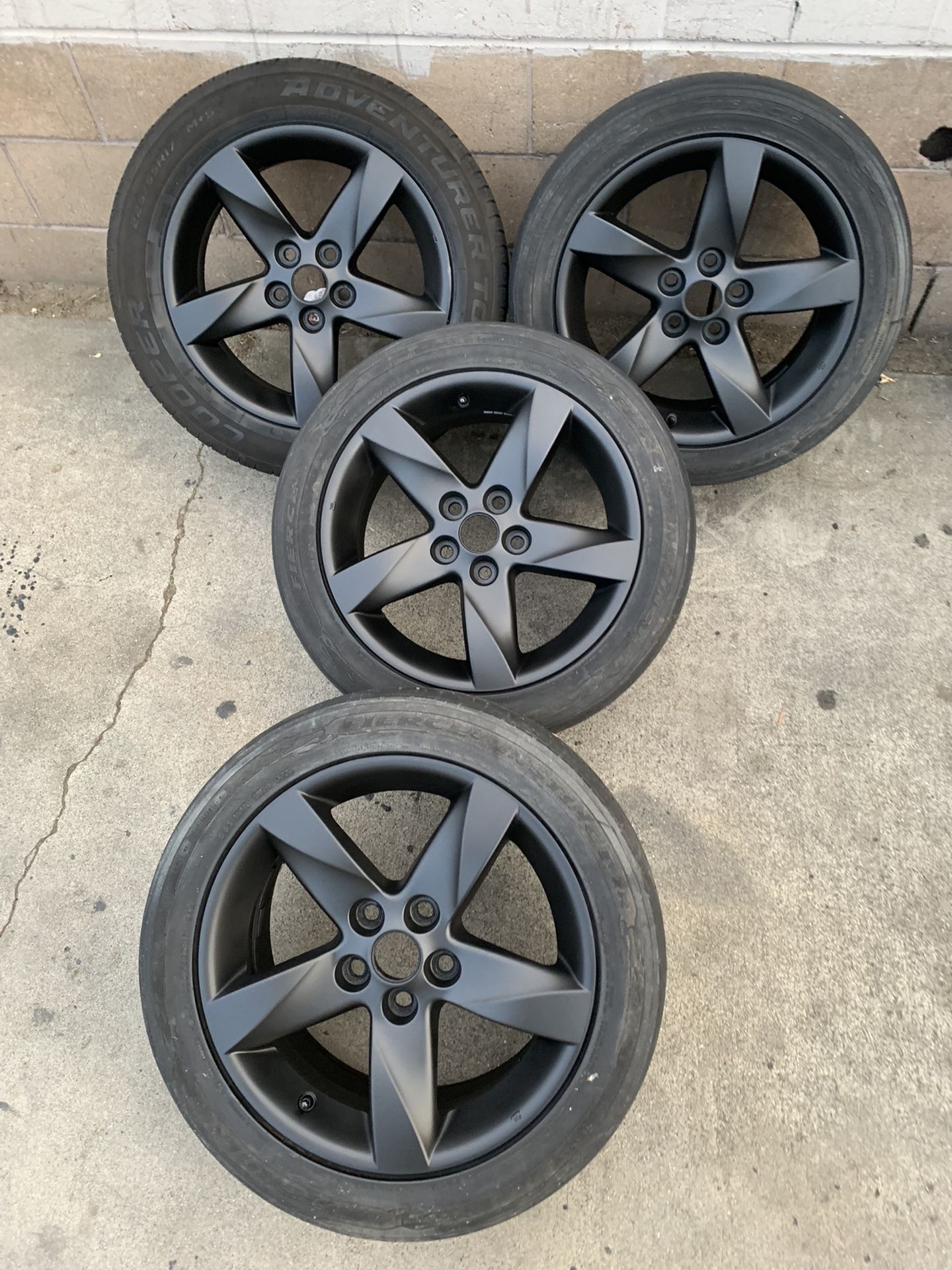 17” Inch 5x114.3 5x4.5 Sport  Rims 