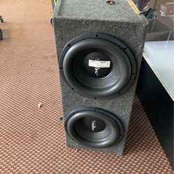 Skar 12” Speaker  Subwoofer In A Box One Speaker Not Working 