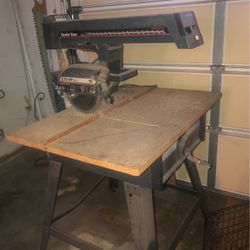 Craftsman Radial Saw On Table Make An Offer 