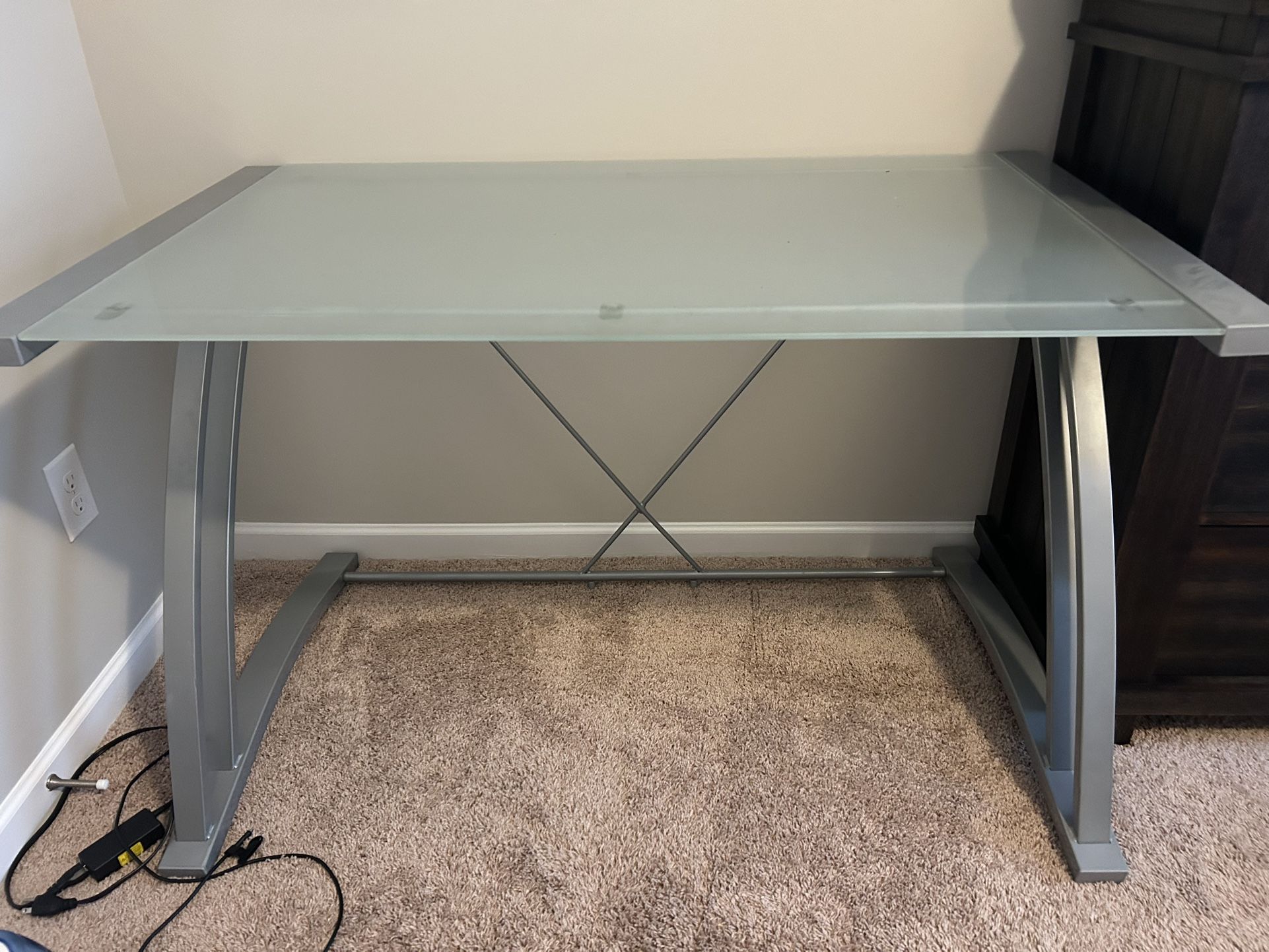 Desk With Glass Top
